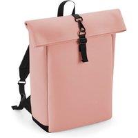 Bagbase Men's Roll Top PU Backpack in Light Pink