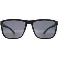 montana Men's Rectangle Black Smoke Polarized MP198