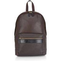 Silver Street London Men's Sergio Premium Leather Backpacks in Brown