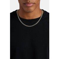 Cernucci Men's 5mm Miami Cuban Chain in Metallic Silver | Size: 22 inches