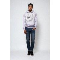 Validate Men's Varsity Hoodie in Grey | Size: Small