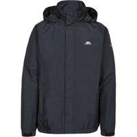 Trespass Men's Nabro II Waterproof Jacket in Black | Size: Medium
