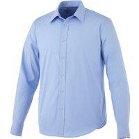 Elevate Men's Hamell Long Sleeve Shirt in Light Blue | Size: XS