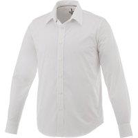 Elevate Men's Hamell Long Sleeve Shirt in White | Size: 3XL