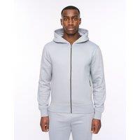 Duck&Cover Men's Chemtars Zip Thru Hoodie in Blue | Size: Large