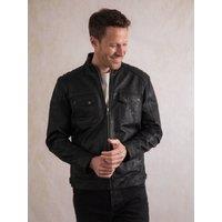 Lakeland Leather Men's 'Warwick' Leather Jacket in Black | Size: 40