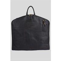 Ashwood Leather Men's 'Matteo' Real Leather Suit Carrier Harper in Brown