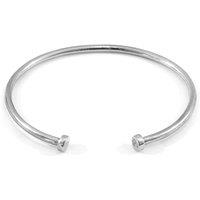 ANCHOR & CREW Men's Ditton Round Midi Wayfarer Silver Bangle