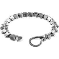 ANCHOR & CREW Men's Brixham Maxi Silver Chain Bracelet | Size: 21 cm