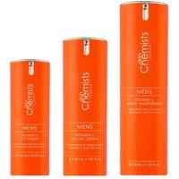 skinChemists professional Men's Vitamin C Trio Anti-Ageing Skincare Kit in Clear