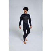 Animal Men's 'Holmes' UV Protect 5mm Neoprene GBS Seams Full Body Winter Wetsuit in Black | Size: XL/2XL