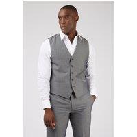 Limehaus Men's Slim Fit Waistcoat in Grey | Size: 44R