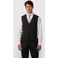 Limehaus Men's Regular Fit Waistcoat in Grey | Size: 40R