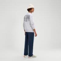 Ellesse Men's Club Di Corsa Sweatshirt in Light Grey | Size: Small