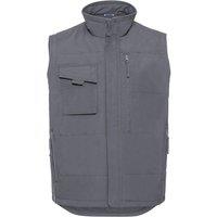 Russell Men's Heavy Duty Gilet in Grey | Size: XL