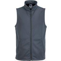 Russell Men's Smart Softshell Gilet in Grey | Size: XS