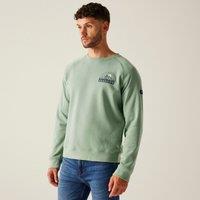 Regatta Men's 'Nithsdale' Crewneck Sweatshirt in Green | Size: XL
