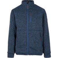 Trespass Men's Ampney Marl Fleece Jacket in Blue | Size: 2XL