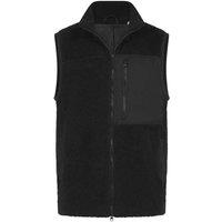 Front Row Men's Sherpa Gilet in Black | Size: XS