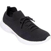 Atlas for Men Men's Slip-on Sock Trainers in Black | Size: 11