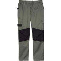 Atlas for Men Men's Multi Pocket Work Trousers in Green | Size: 50R