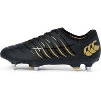 Canterbury Men's Phoenix 2.0 Team Soft Ground Rugby Boots in Black | Size: 12