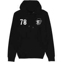 Rum Knuckles Men's Silverback Hoodie in Black | Size: Small