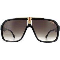 Carrera Men's Shield Black Brown Gradient Sunglasses
