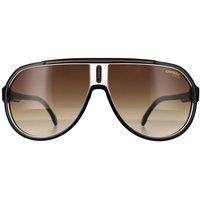 Carrera Men's Aviator Black Gold Brown Gradient 1057/S