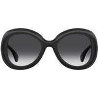 Moschino Men's Bold Rounded Frame Black Sunglasses