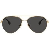 Burberry Men's Harper Gold Sunglasses in Blue
