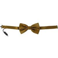 Dolce & Gabbana Men's Yellow Mustard 100% Silk Butterfly Papillon Bow Tie