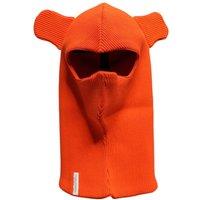 Dolce & Gabbana Men's Orange Cotton Whole Head Wrap Balaclava Hat