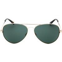 Banana Republic Men's Green Lensed Light Gold Sunglasses