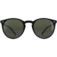Oliver Peoples Men's Round Black G-15 Polarized Sunglasses