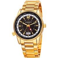 Akribos Men's Midnight Voyager in Black