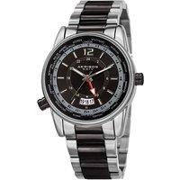 Akribos Men's Midnight Voyager in Black