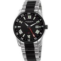 Akribos Men's AK1055 Casual Watch Round Case in Black