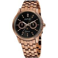 August Steiner Men's Astrion Diamond 40mm Quartz in Black