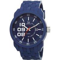 Joshua&Sons Men's Thusdinat 46mm Japanese Quartz in Blue