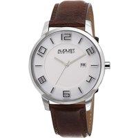 August Steiner Men's AS8108 Casual Watch Round Case in White