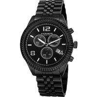 Akribos Men's AK799 Casual Watch Round Case in Black
