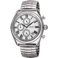 Akribos Men's AK827 Casual Watch Round Case in Silver