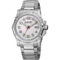 August Steiner Men's AS8184 Watch Round Case in White