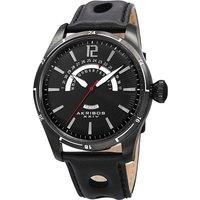 Akribos Men's Draxen 46mm Quartz in Black