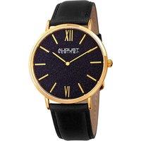 August Steiner Men's Caelora Nova 44mm Japanese Quartz Fashion in Blue