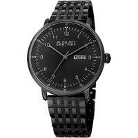 August Steiner Men's AS8215 Casual Watch Round Case in Black
