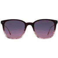BMW Men's Square Bordeaux Bordeaux Mirror BW0008 Sunglasses in Red
