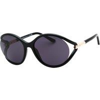 Tom Ford Men's Melody Dark Smoke Lens Shiny Black Sunglasses