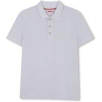 Hugo Men's Short Sleeve Polo Shirt White | Size: 16 Years